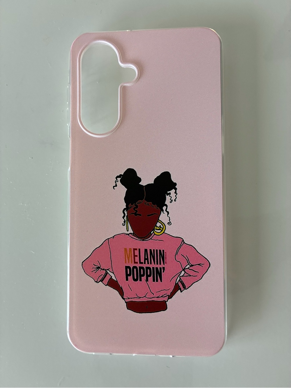 Melanin Poppin' Pink Phone Case- Samsung Galaxy A17 compatible